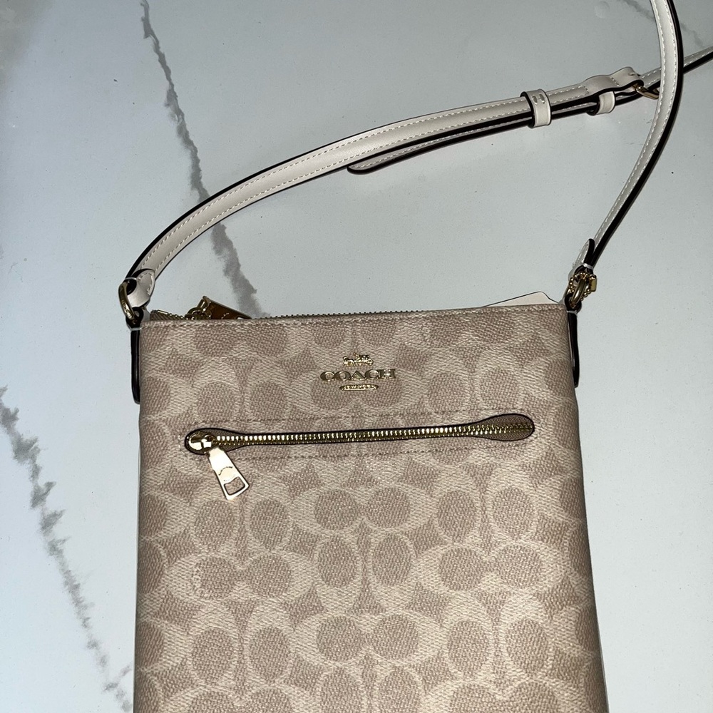 Coach Cream Crossbody Bag